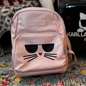 Karl Lagerfeld Paris Women's Lightweight Cat Backpack